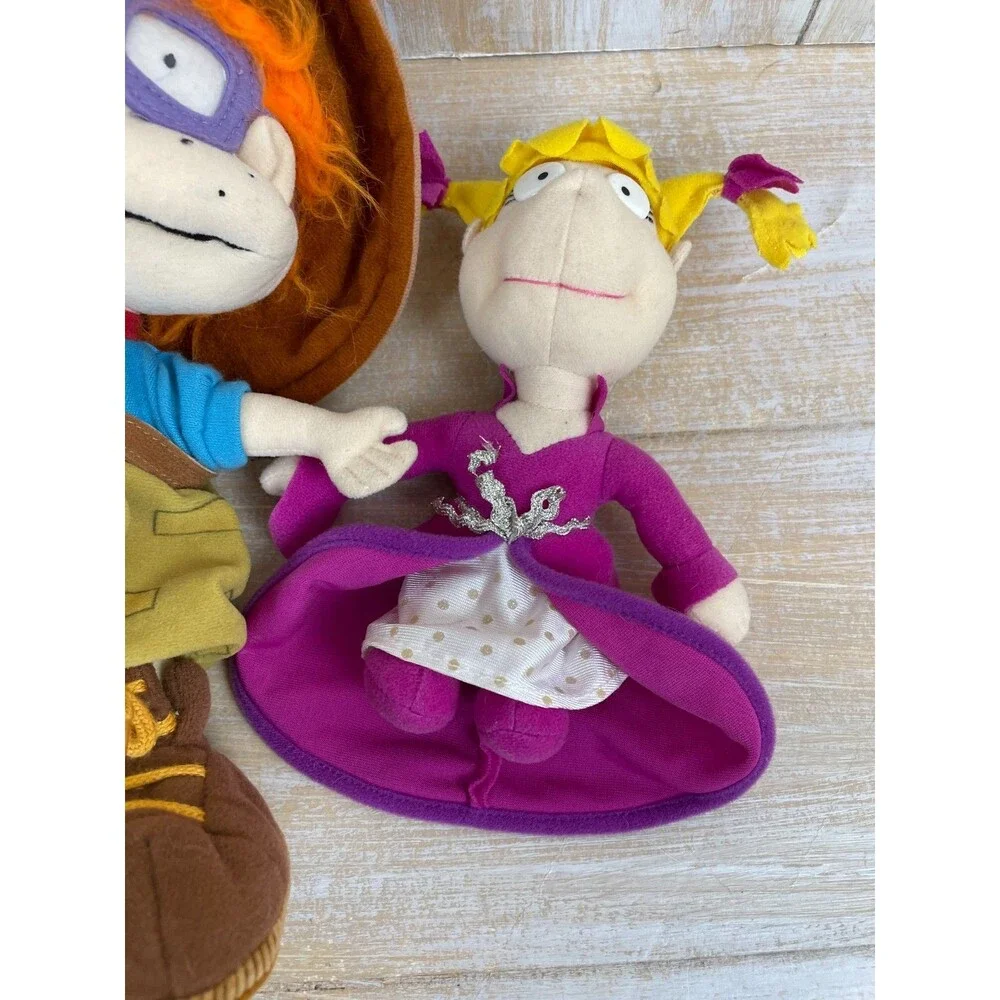 Vintage Toy Rugrats Action Figures by Mattel Nickelodeon Dolls Lot of 6 plush
